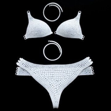 Illustration for article titled Bikinis Made from 3D-Printers Are Custom Fit for Each Woman's Curve